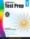Alternative view 1 of Spectrum Test Prep, Grade 1