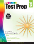 Alternative view 1 of Spectrum Test Prep, Grade 3