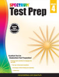 Alternative view 1 of Spectrum Test Prep, Grade 4