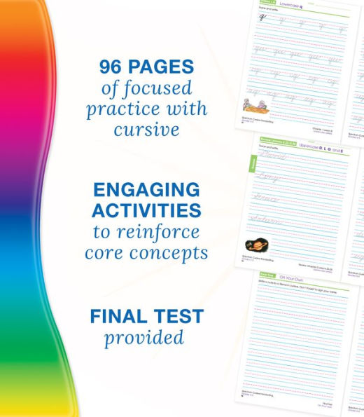 Spectrum Cursive Handwriting, Grades 3 - 5