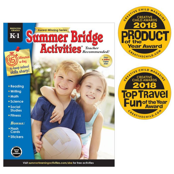 Summer Bridge Activities, Grades K - 1: Bridging Grades Kindergarten to First