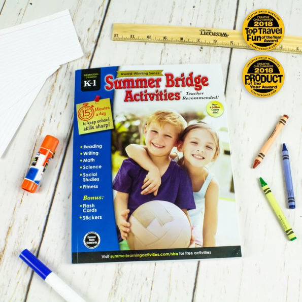 Summer Bridge Activities, Grades K - 1: Bridging Grades Kindergarten to First