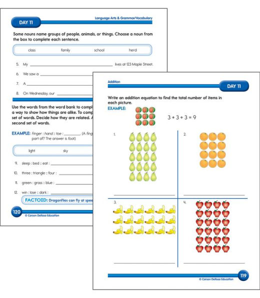 Summer Bridge Activities, Grades 1 - 2: Bridging Grades First to Second