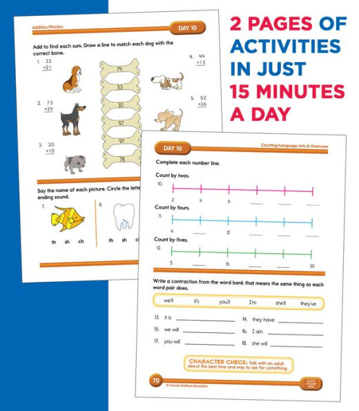 Summer Bridge Activities, Grades 1 - 2: Bridging Grades First to Second