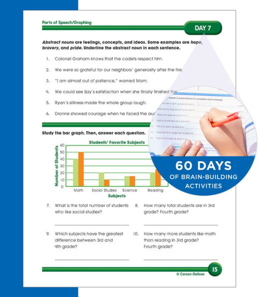 Summer Bridge Activities, Grades 3 - 4: Bridging Grades Third to Fourth