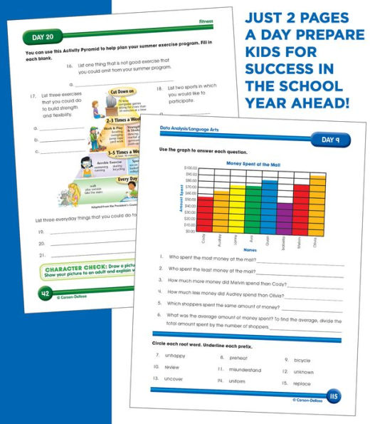 Summer Bridge Activities, Grades 4 - 5: Bridging Grades Fourth to Fifth