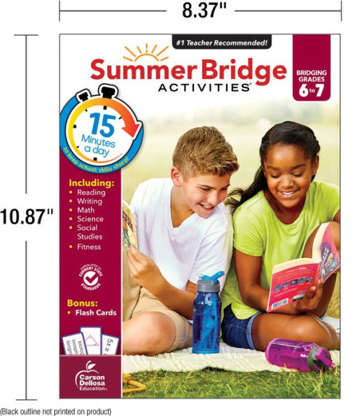 Summer Bridge Activities, Grades 6 - 7: Bridging Grades Sixth to Seventh