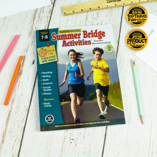 Summer Bridge Activities, Grades 7 - 8: Bridging Grades Seventh to Eighth
