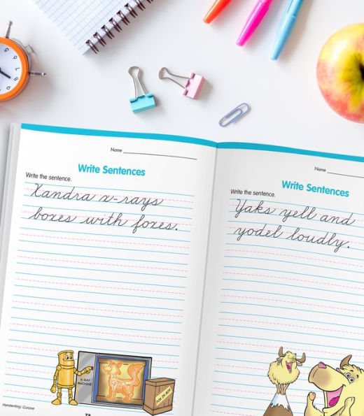 Handwriting: Cursive Workbook