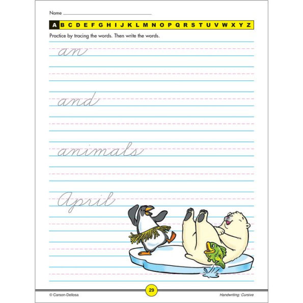 Brighter Kindergarten Workbook: Cursive Handwriting Workbook for Kids,  Cursive Handwriting Workbook for Kids, Writing Practice Book, Words &  Sentence (Paperback)