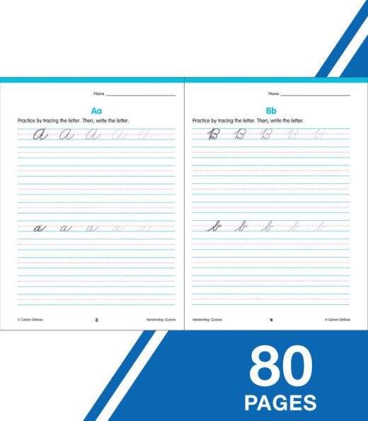 Handwriting: Cursive Workbook