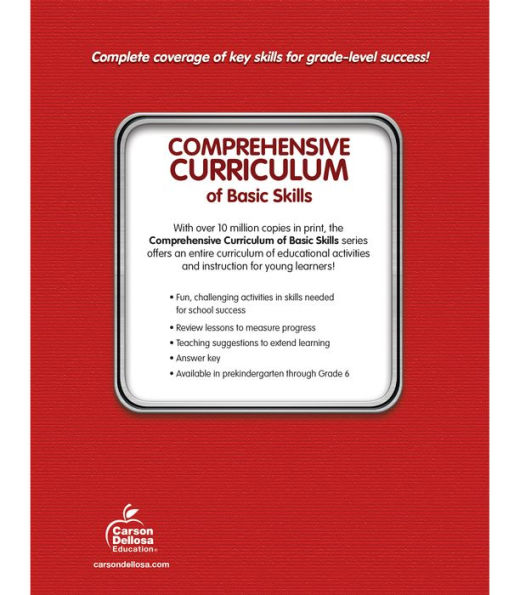 Comprehensive Curriculum of Basic Skills, Grade PK