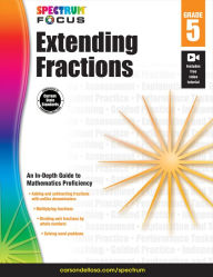 Title: Spectrum Extending Fractions, Grade 5, Author: Spectrum