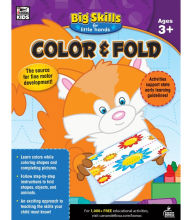 Title: Color & Fold, Ages 3 - 5, Author: Thinking Kids