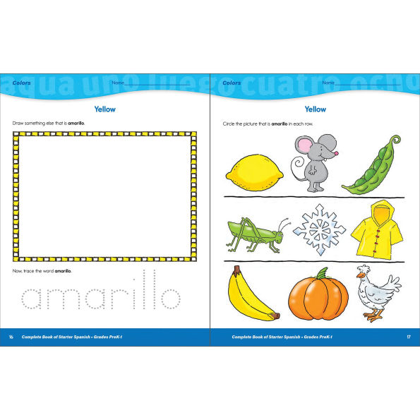 The Complete Book of Starter Spanish, Grades Preschool - 1