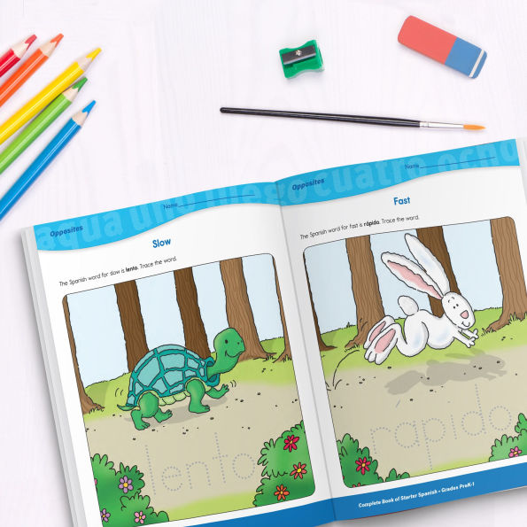 The Complete Book of Starter Spanish, Grades Preschool - 1
