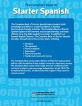 Alternative view 2 of The Complete Book of Starter Spanish, Grades Preschool - 1