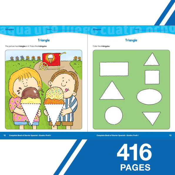 The Complete Book of Starter Spanish, Grades Preschool - 1