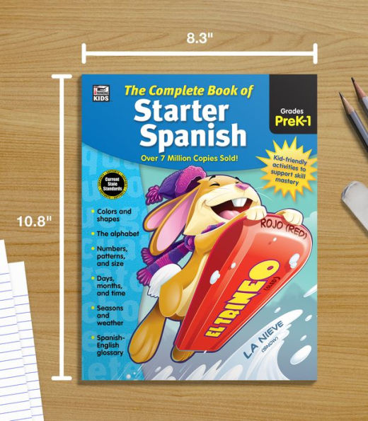 The Complete Book of Starter Spanish, Grades Preschool - 1