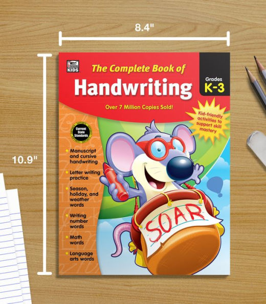 Thinking Kids Complete Book Of Handwriting Grades K 3 - Office Depot