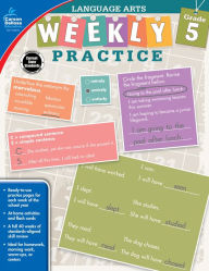 Title: Language Arts, Grade 5, Author: Carson Dellosa Education