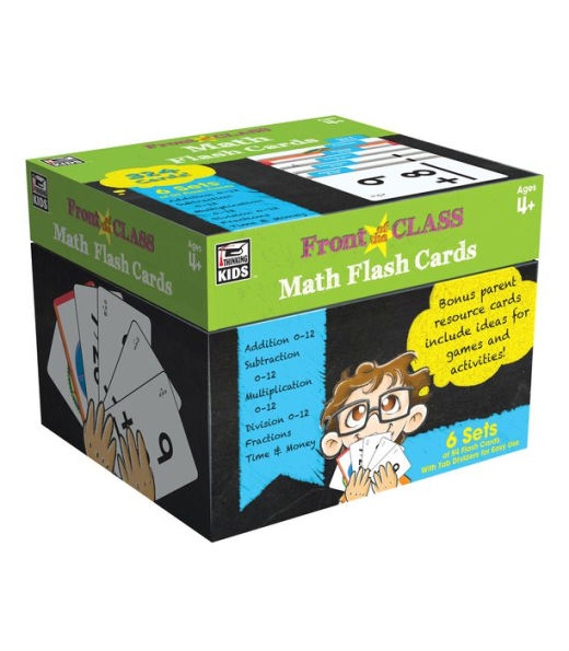 Math Flash Cards, Ages 4 - 8