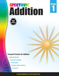 Title: Addition, Grade 1, Author: Spectrum