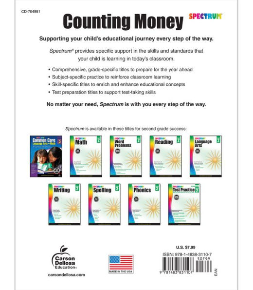 Counting Money, Grade 2