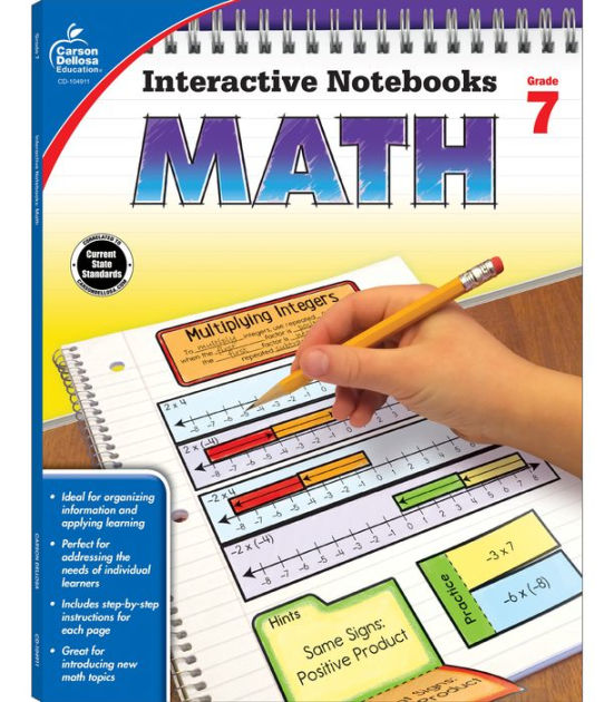 Math, Grade 7 by Katie Kee Daughtrey, Paperback | Barnes & Noble®