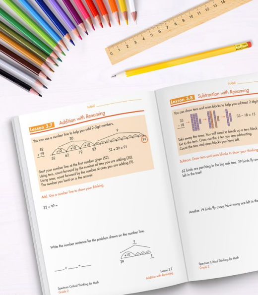 Spectrum Critical Thinking for Math, Grade 2