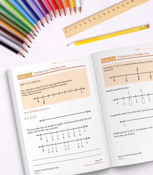 Spectrum Critical Thinking for Math, Grade 3