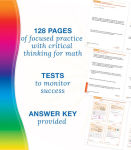 Alternative view 10 of Spectrum Critical Thinking for Math, Grade 3