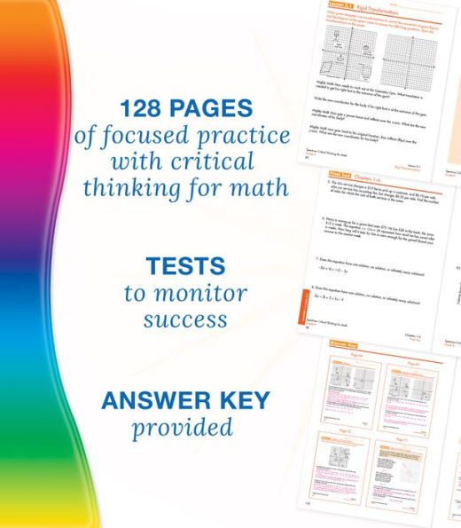 Spectrum Critical Thinking for Math, Grade 8