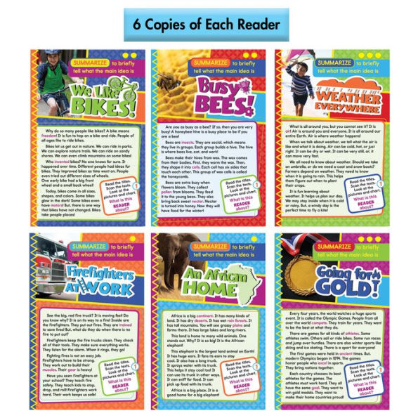 Ready to Go Guided Reading: Summarize, Grades 1 - 2