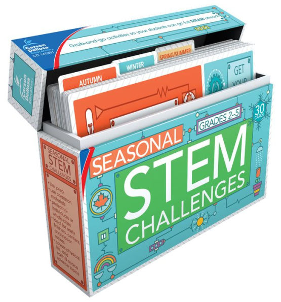 Seasonal STEM Challenges Science Learning Cards