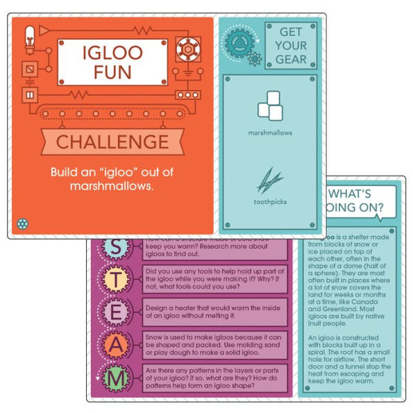 Seasonal STEM Challenges Science Learning Cards