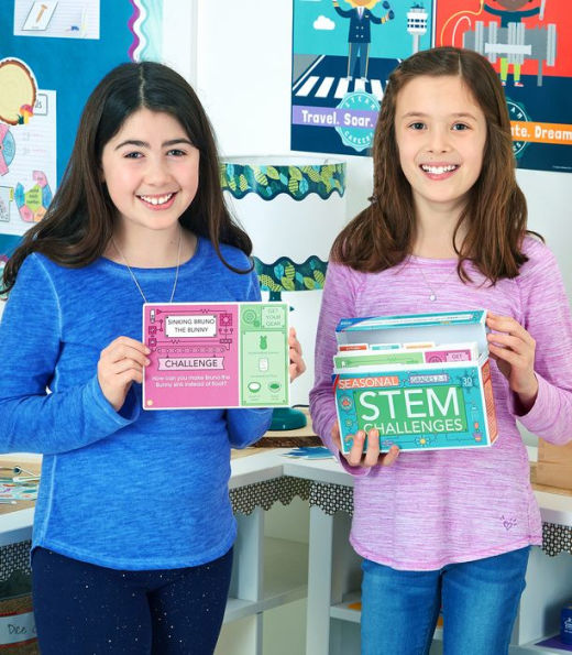 Seasonal STEM Challenges Science Learning Cards