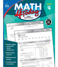 Title: Math 4 Today, Grade 4, Author: Carson Dellosa Education