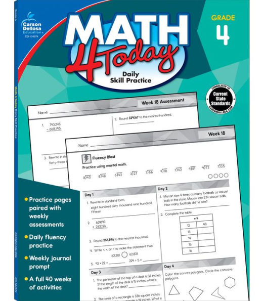 Math 4 Today, Grade 4