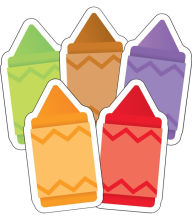 Title: Crayons Mini Cut-Outs, Author: Carson Dellosa Education