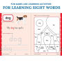 Alternative view 7 of Words to Know Sight Words, Grade K