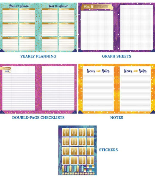 Galaxy Teacher Planner