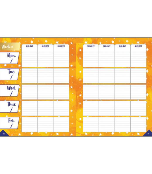 Galaxy Teacher Planner