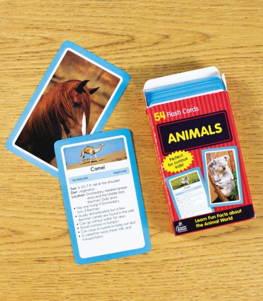 Animals Flash Cards: 54 Flash Cards