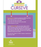 Alternative view 12 of Beginning Cursive, Grades 2 - 3
