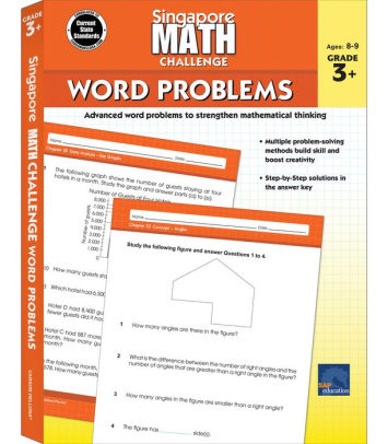 Singapore Math Challenge Word Problems Grades 3 5 By Singapore