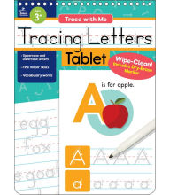 Title: Trace with Me Tracing Letters Tablet, Author: Carson Dellosa Education