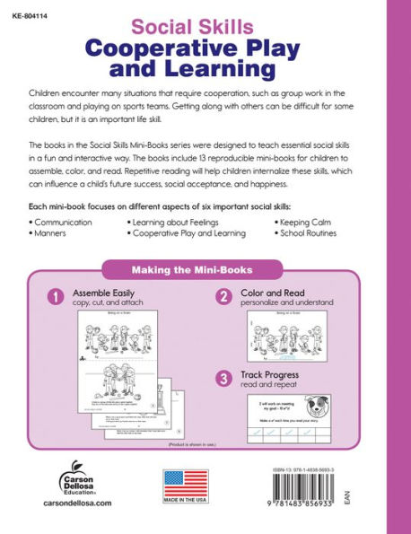 Social Skills Mini-Books Cooperative Play and Learning