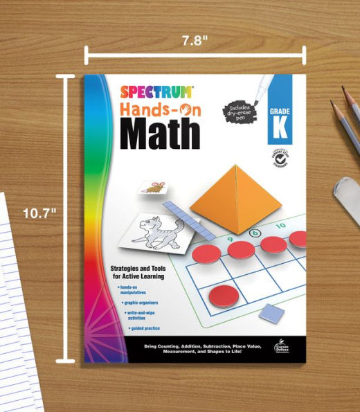 Spectrum Hands-On Math , Grade K