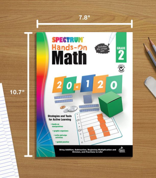 Spectrum Hands-On Math , Grade 2